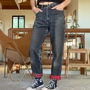 Vintage flannel lined LL Bean Jeans - 31x30